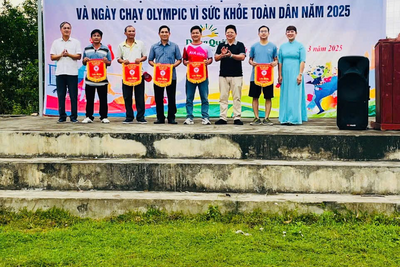 Xã Tịnh Sơn tổ chức Đại hội TDTT lần thứ III và phát động Ngày chạy Olympic vì sức khoẻ toàn dân năm 2025