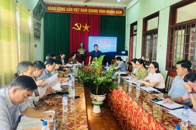Xã Tịnh Sơn: Họp triển khai thực hiện mô hình “Sáng - Xanh - Sạch - Đẹp - an toàn; khu dân cư kiểu mẫu”